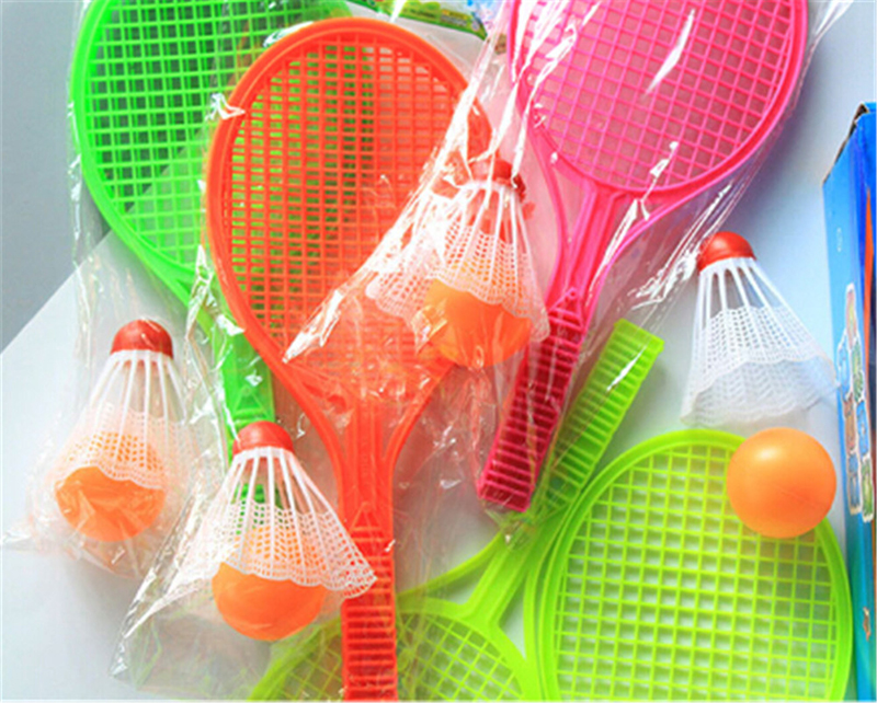 Новый【1 комплект случайного де – обзор и цена Badminton Kids